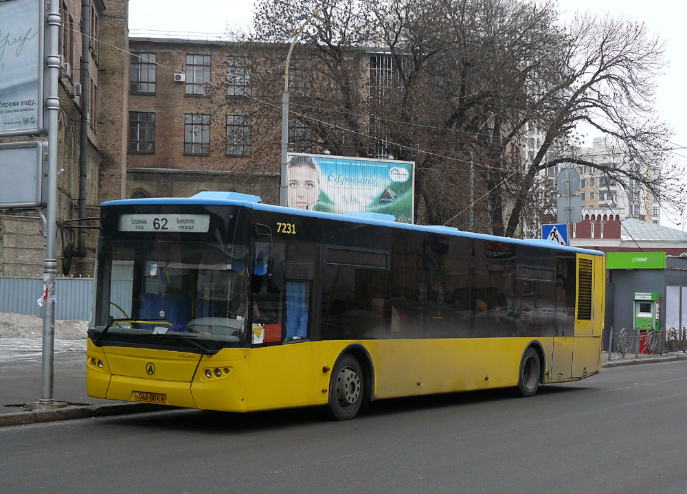 Киев, ЛАЗ A183D1 № 7231