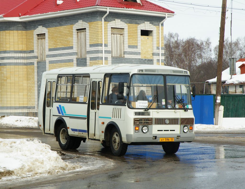 Нижегородская область, ПАЗ-32054 № АТ 596 52