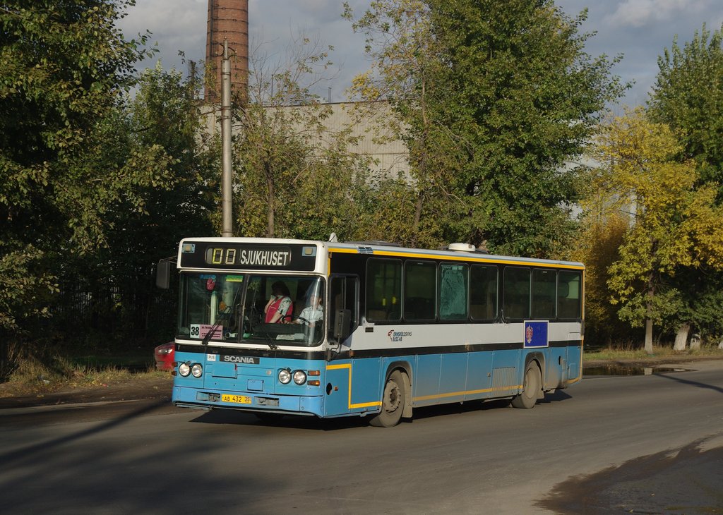 Вологодская область, Scania CN112CL № АВ 432 35