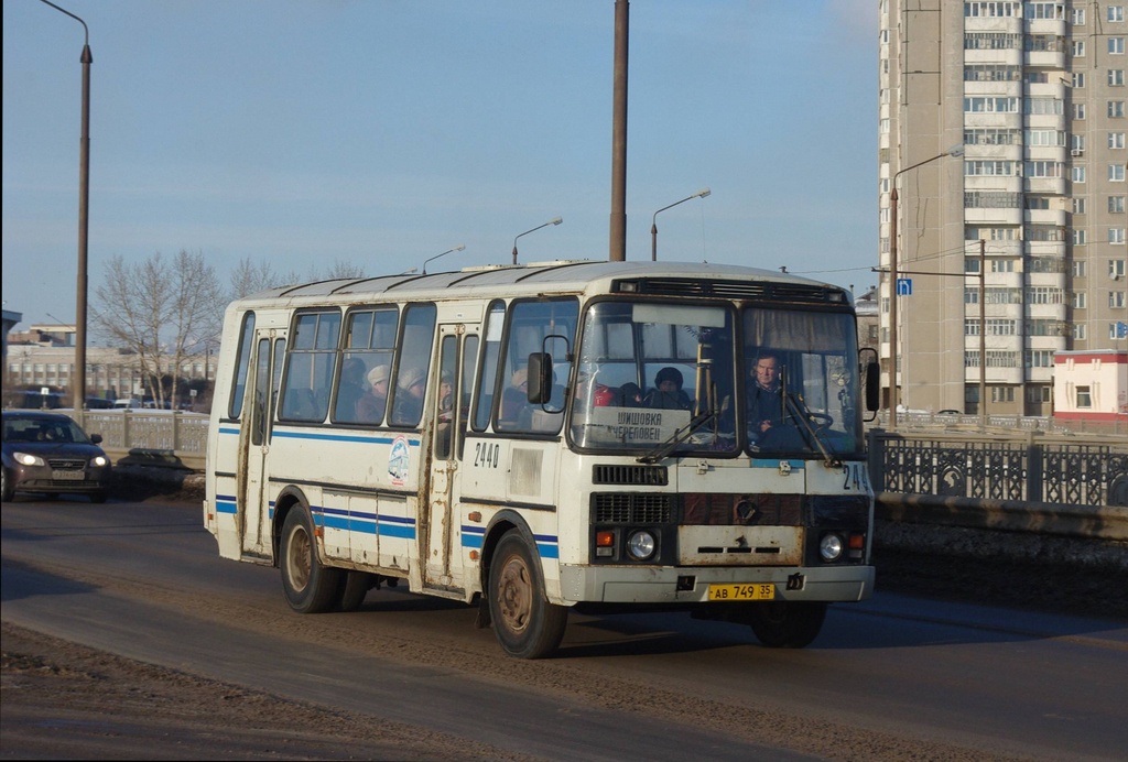 Вологодская область, ПАЗ-4234 № 2440