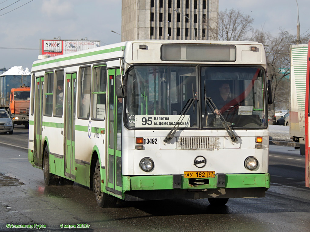 Москва, ЛиАЗ-5256.25 № 13492