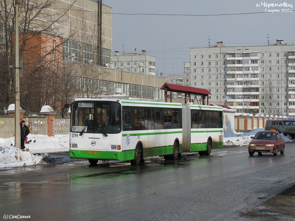 Вологодская область, ЛиАЗ-6212.00 № 0244