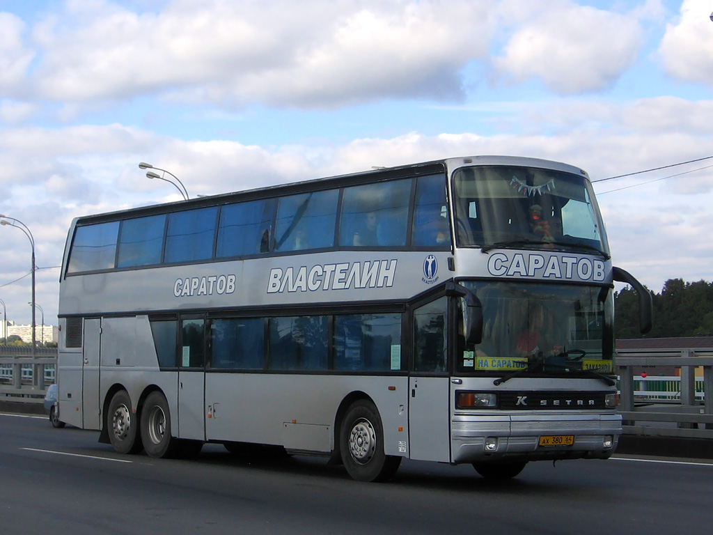 Саратовская область, Setra S228DT № АХ 380 64 — Фото — Автобусный транспорт