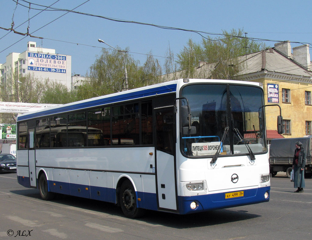 Воронежская область, ЛиАЗ-5256.33-01 (ГолАЗ) № АУ 499 36