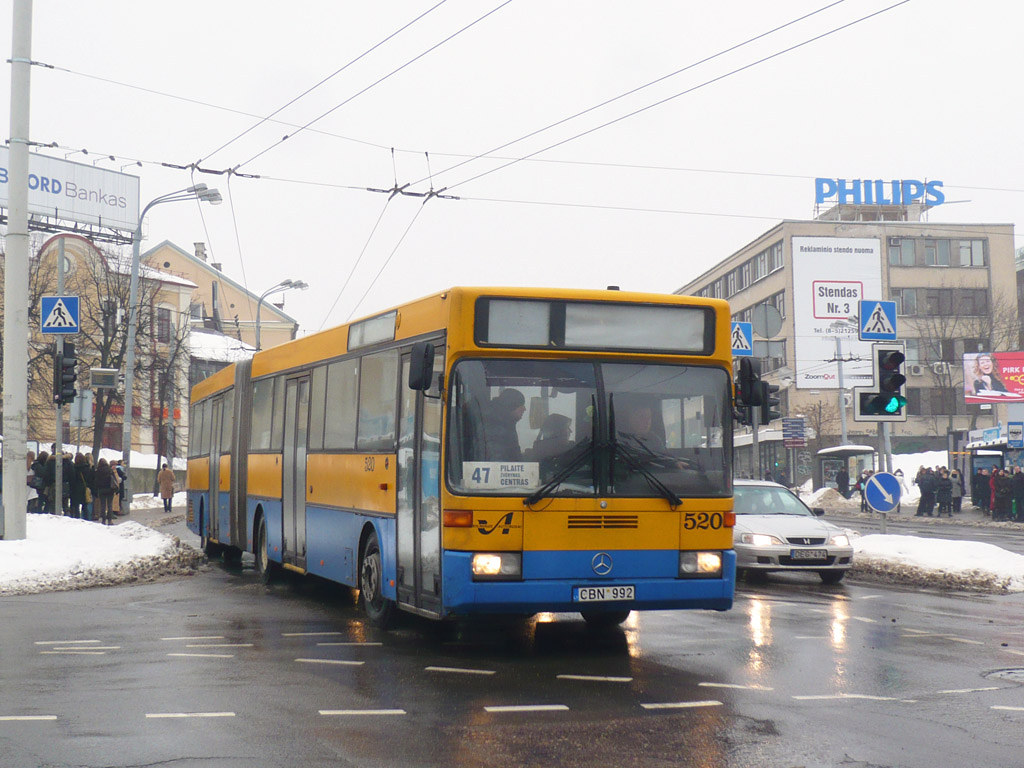 Литва, Mercedes-Benz O405G № 520