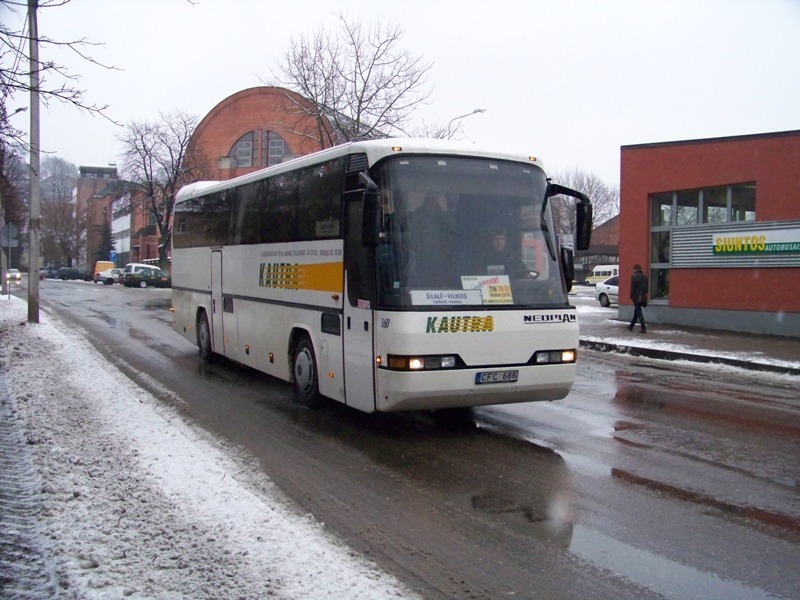 Litauen, Neoplan N316SHD Transliner Nr. 160