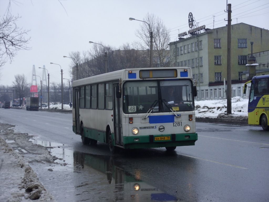 Санкт-Петербург, ЛиАЗ-5256.25-11 № 1281