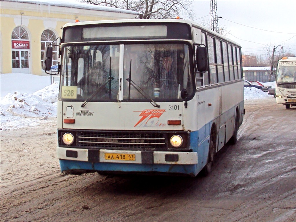 Ленинградская область, Ikarus 263.10 № 3101