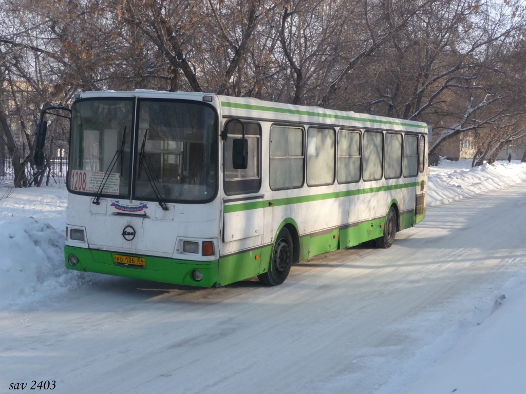 Новосибирская область, ЛиАЗ-5256.45 № КО 136 54