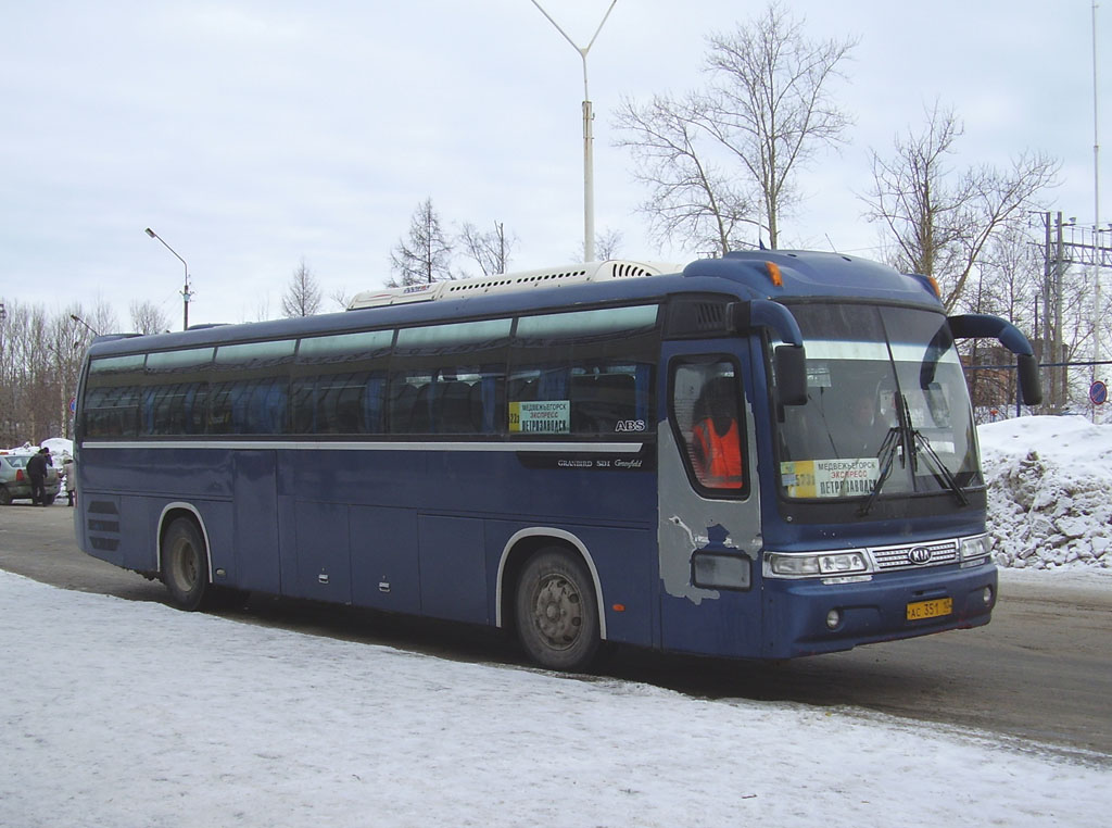 Карелия, Kia AM948 Granbird SD I № АС 351 10