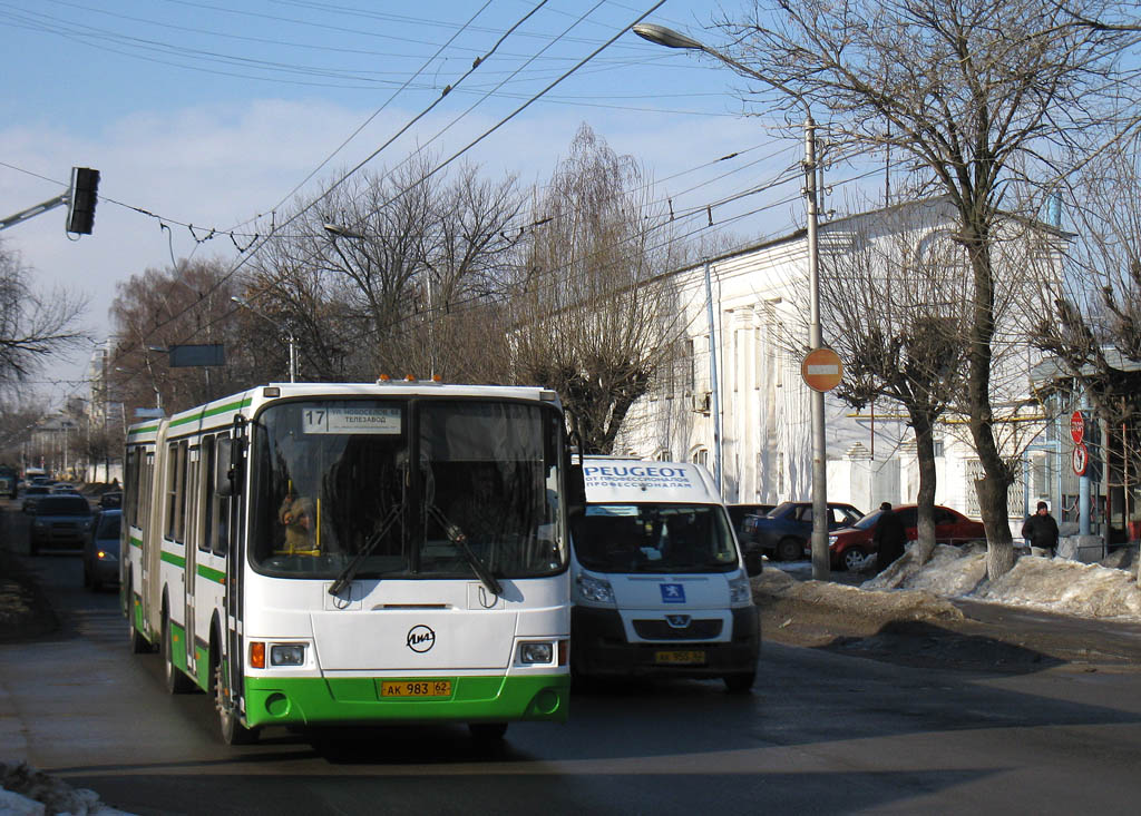 Рязанская область, ЛиАЗ-6212.00 № 0935