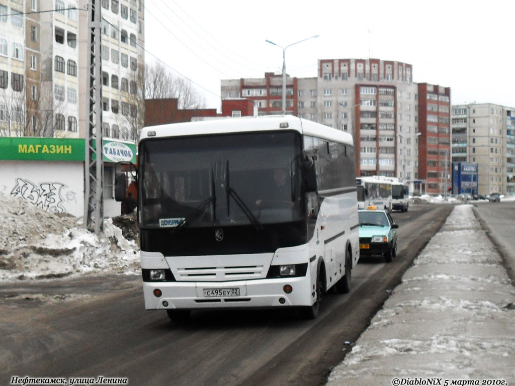 Башкортостан, НефАЗ-3299-10-02 № С 495 ЕУ 02