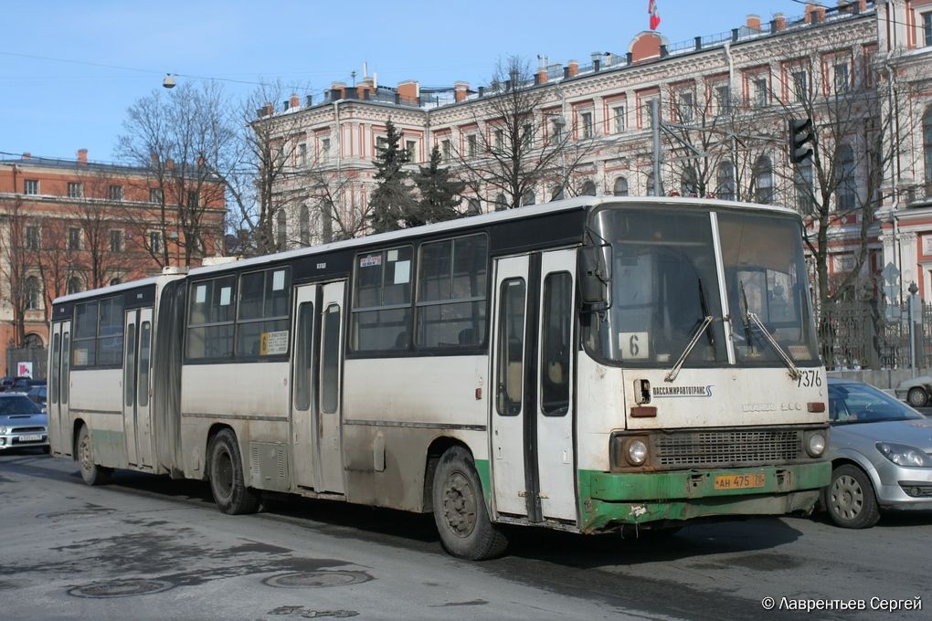 Санкт-Петербург, Ikarus 280.33O № 7376