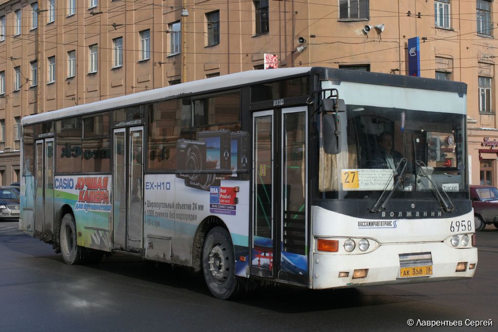 Санкт-Петербург, Волжанин-5270-10-05 № 6958