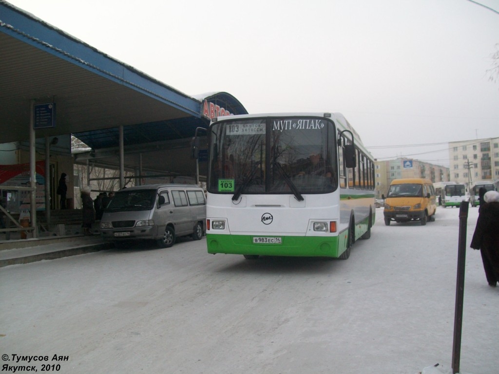 Саха (Якутия), ЛиАЗ-5256.57 № В 983 ЕС 14