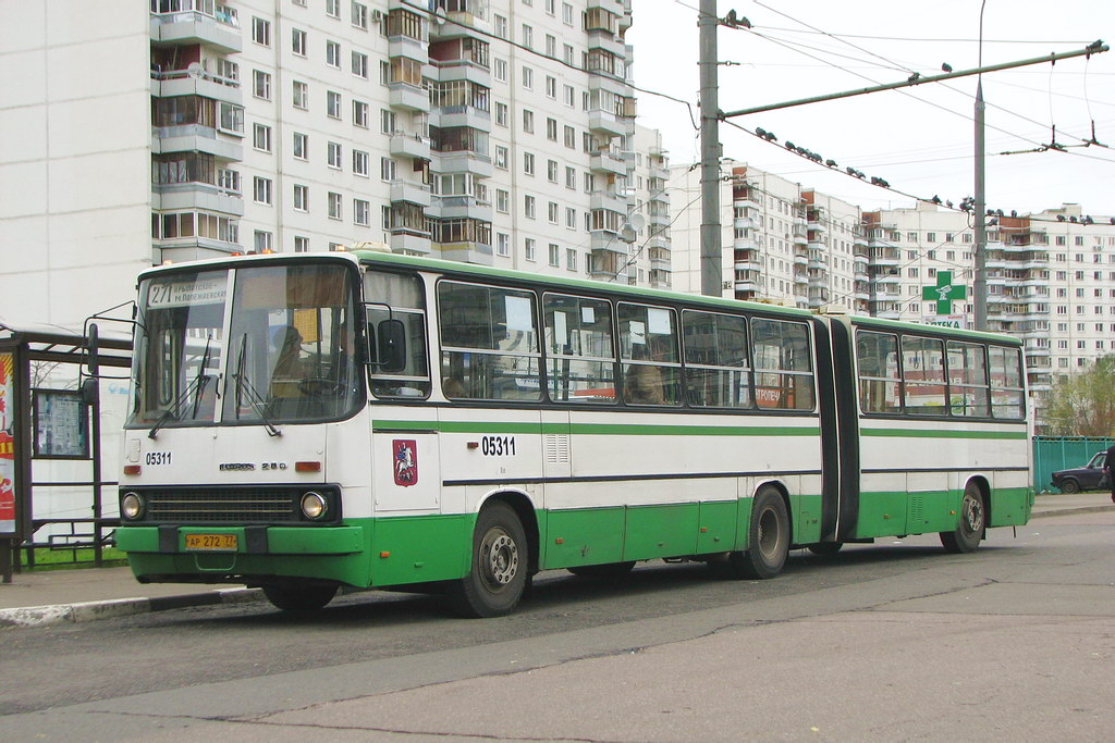 Москва, Ikarus 280.33M № 05311