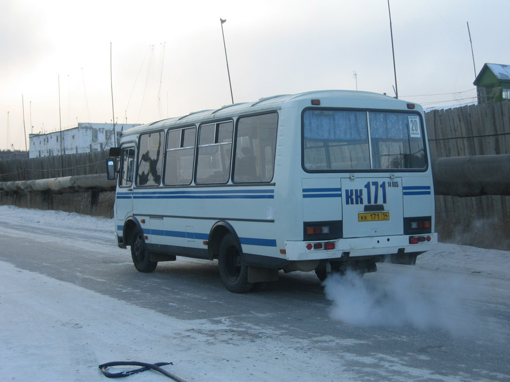 Саха (Якутия), ПАЗ-32053 № КК 171 14