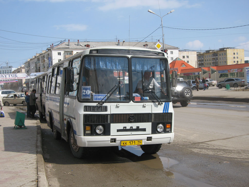 Саха (Якутия), ПАЗ-32053 № КК 171 14