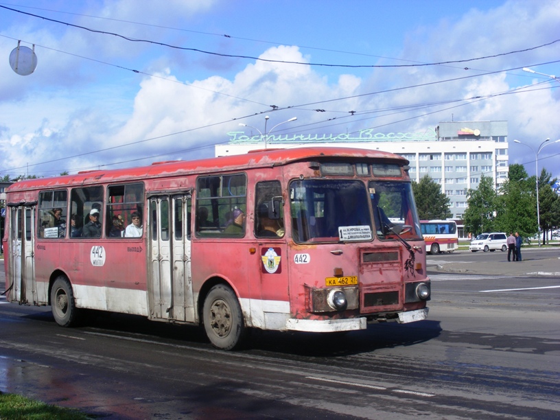 Хабаровский край, ЛиАЗ-677М № 442