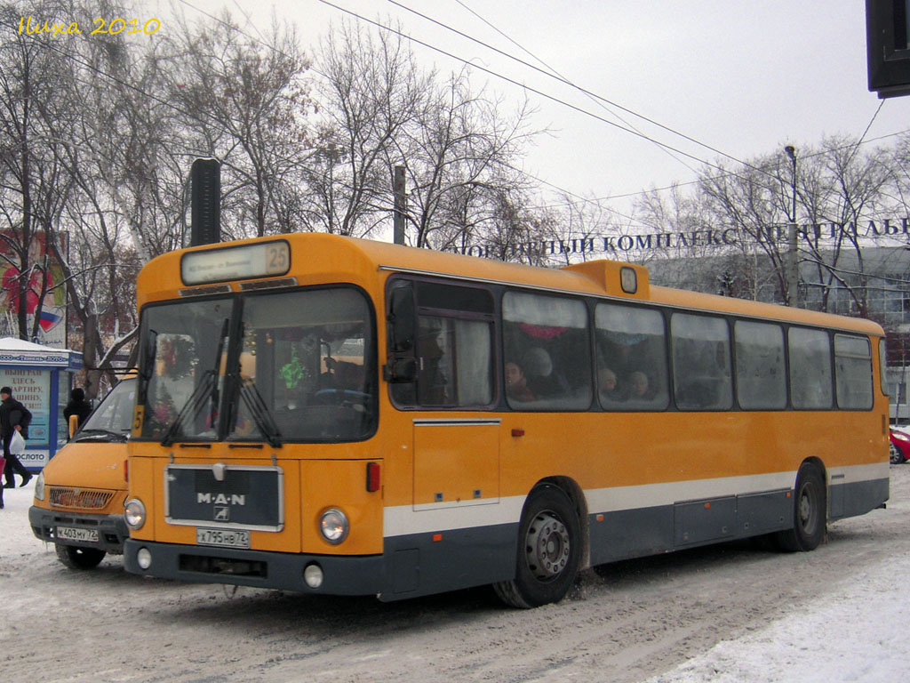 Тюменская область, MAN 192 SL200 № Х 795 НВ 72