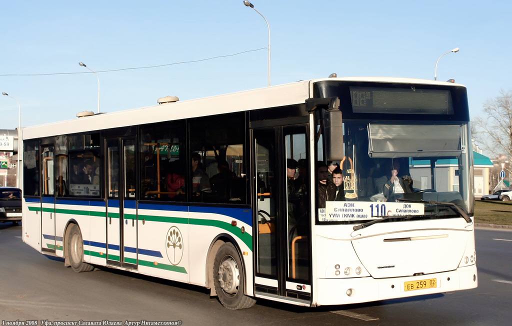 Башкортостан, VDL-НефАЗ-52997 Transit № ЕВ 259 02