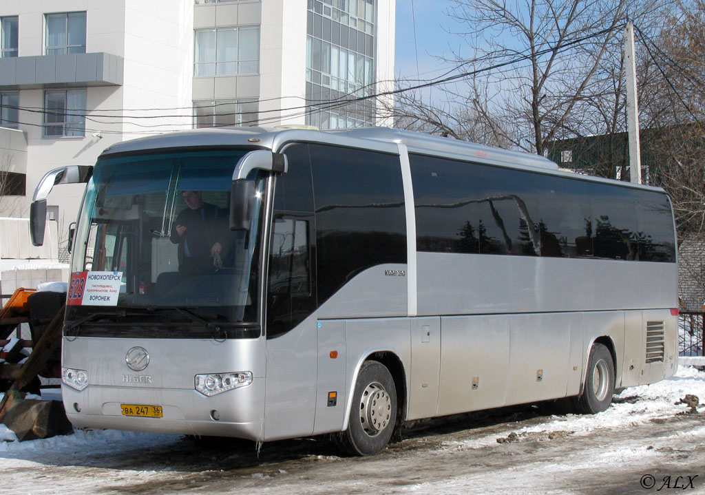 Воронежская область, Higer KLQ6129Q № ВА 247 36