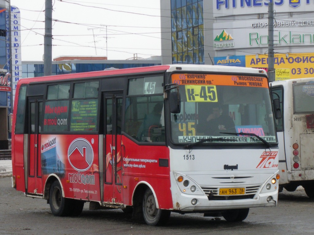 Санкт-Петербург, Otoyol M29 City II № 1513