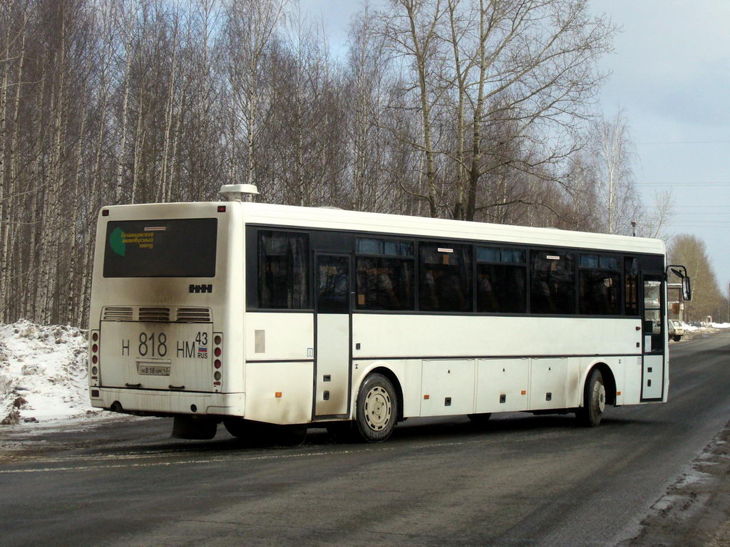 Кировская область, ЛиАЗ-5256.23-01 (ГолАЗ) № Н 818 НМ 43