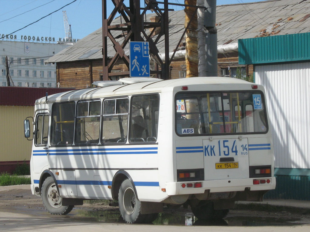 Саха (Якутия), ПАЗ-32054 № КК 154 14