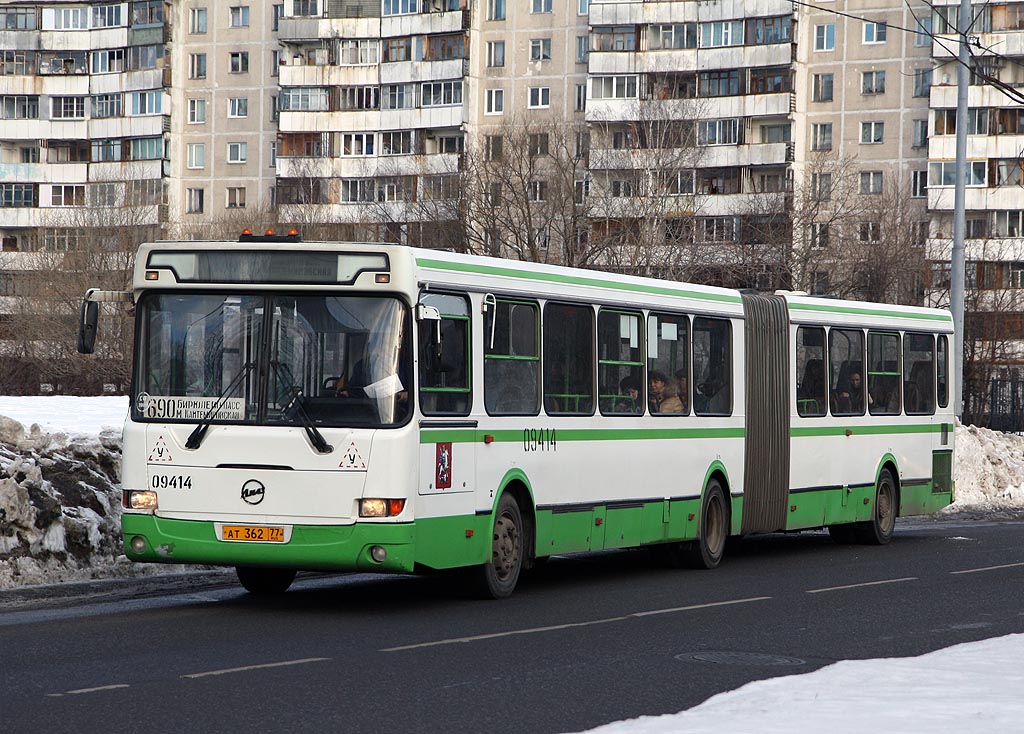 Москва, ЛиАЗ-6212.01 № 09414