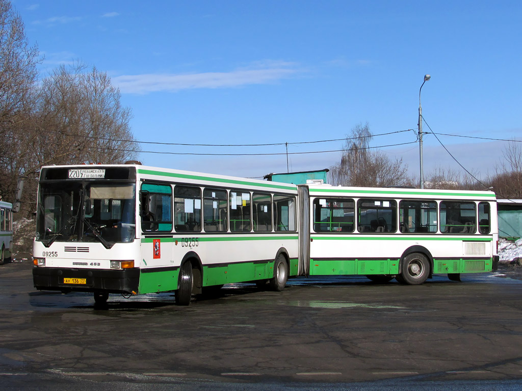 Москва, Ikarus 435.17 № 09255