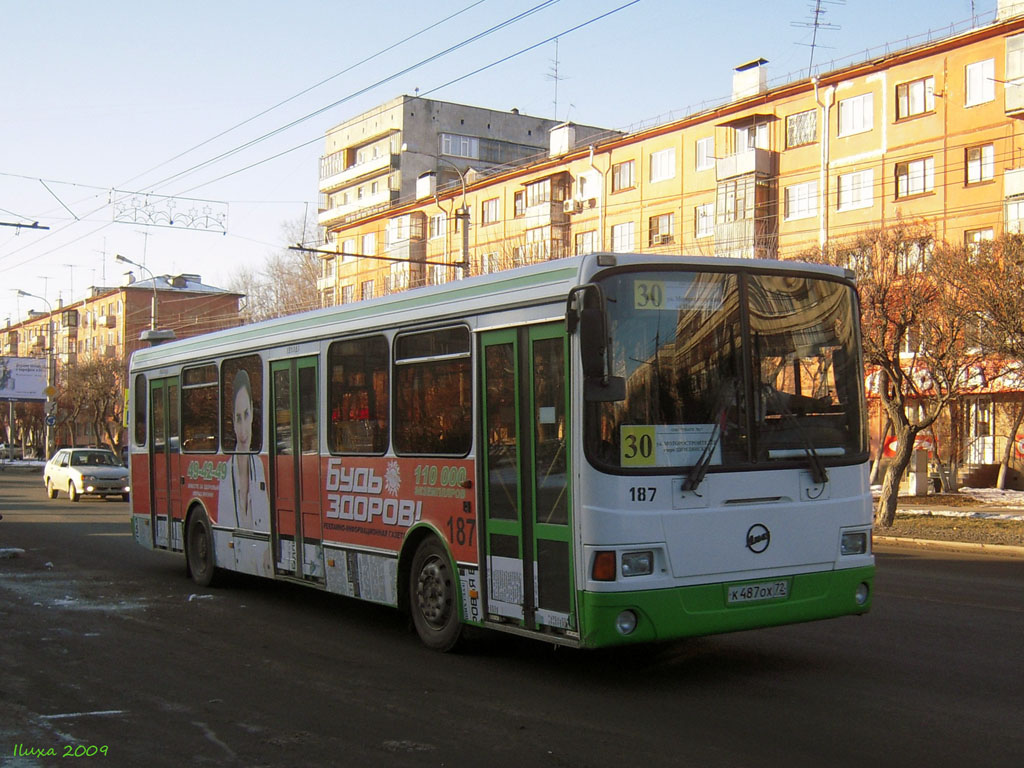 Тюменская область, ЛиАЗ-5293.00 № 187