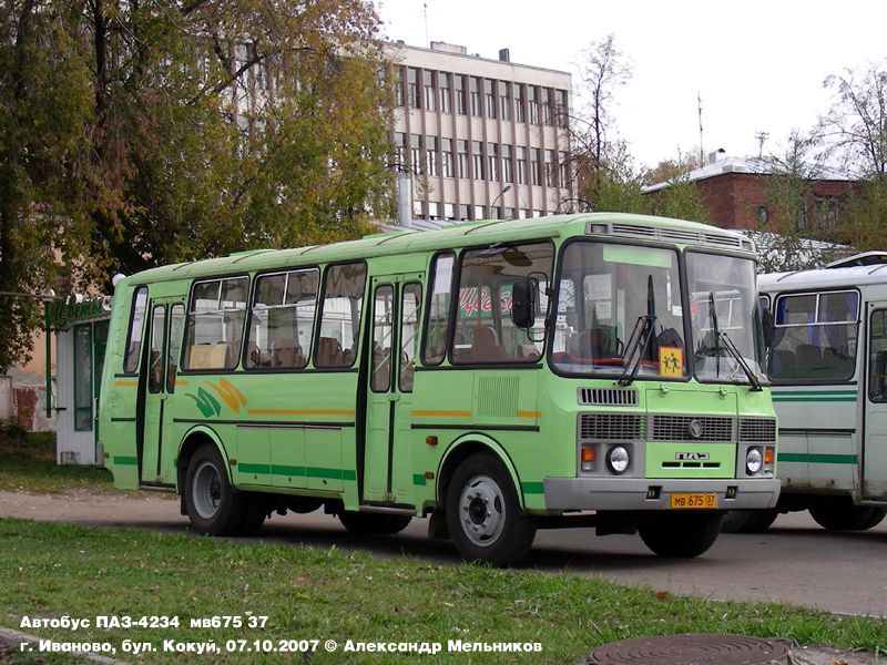 Ивановская область, ПАЗ-4234 № МВ 675 37