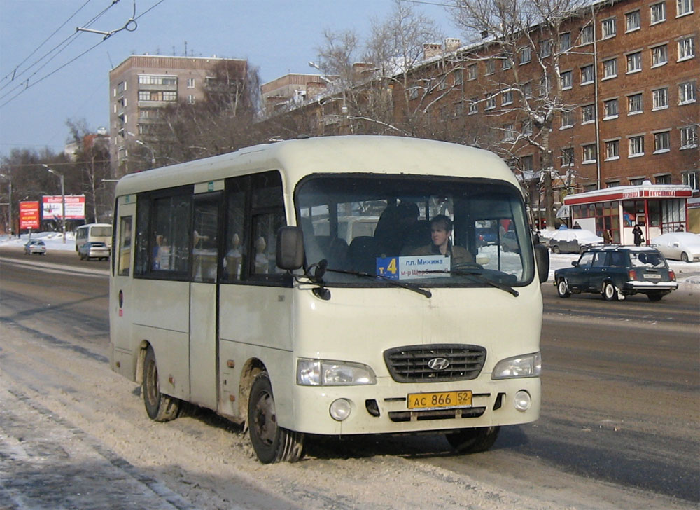 Нижегородская область, Hyundai County SWB C08 (РЗГА) № АС 866 52