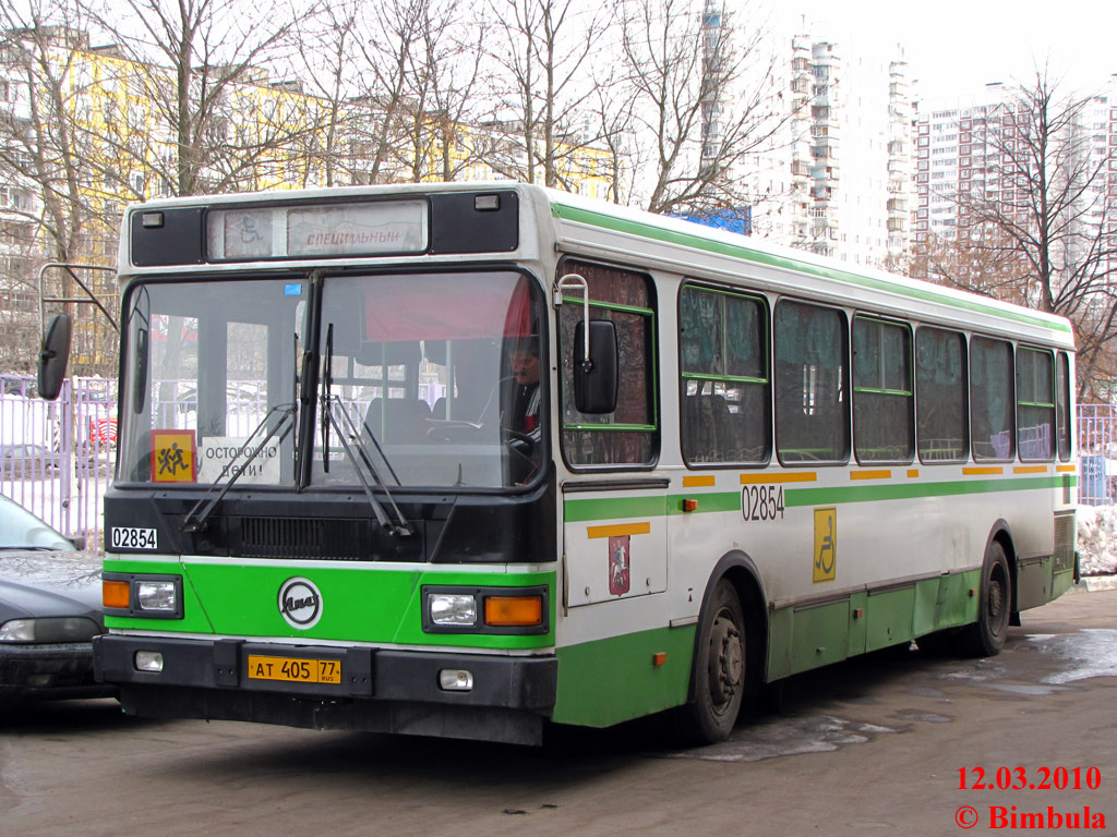 Moskva, LiAZ-5256.25 č. 02854