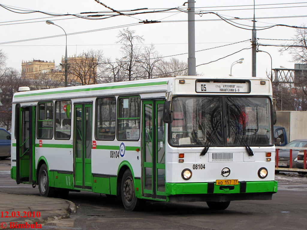 Москва, ЛиАЗ-5256.25 № 08104