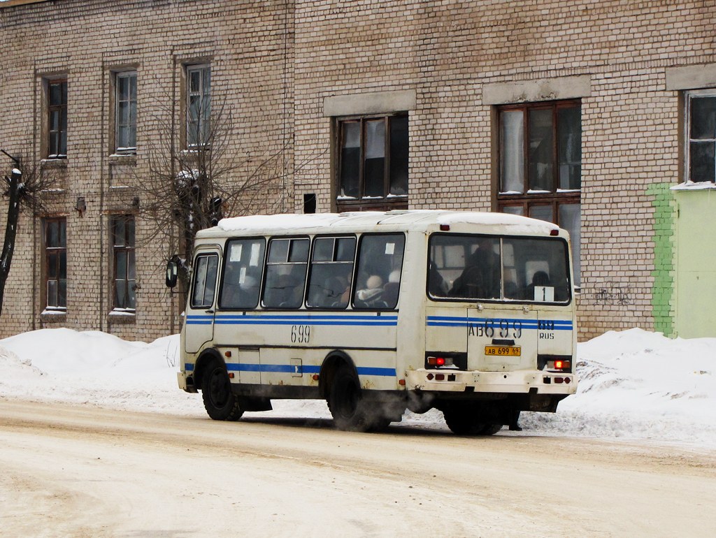 Тверская область, ПАЗ-3205-110 № АВ 699 69