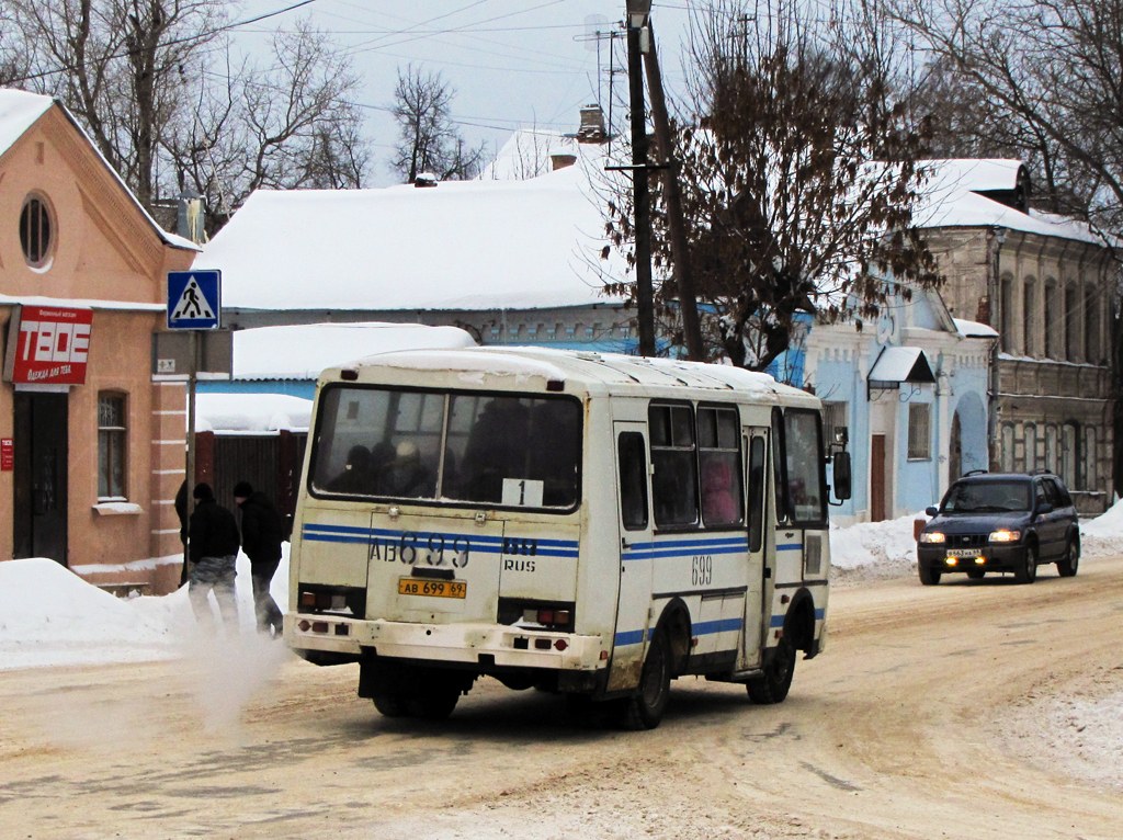 Тверская область, ПАЗ-3205-110 № АВ 699 69