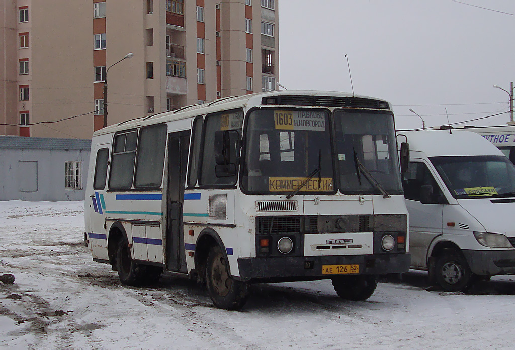 Нижегородская область, ПАЗ-32053 № АЕ 126 52