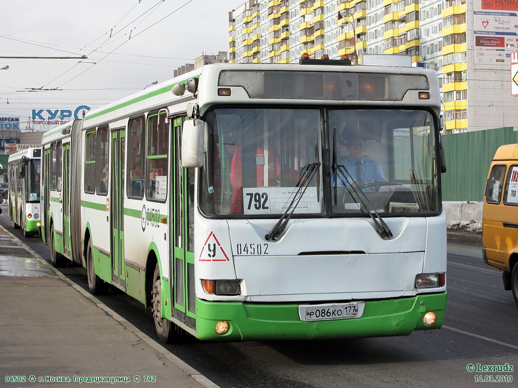 Москва, ЛиАЗ-6212.00 № 04502