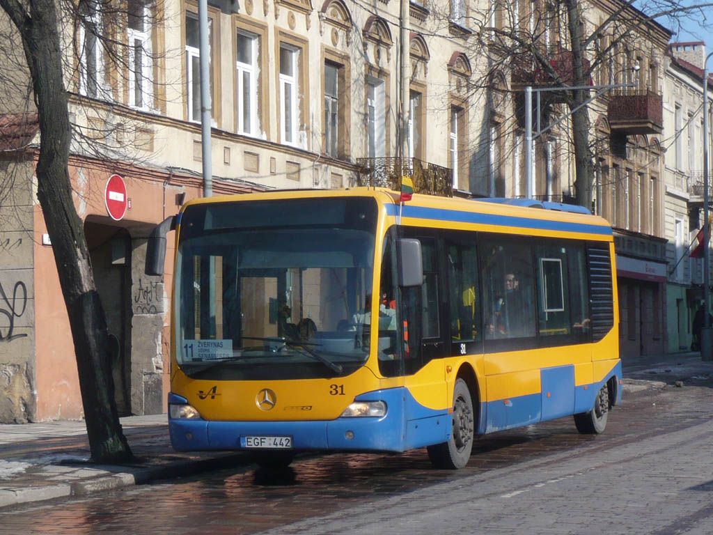 Литва, Mercedes-Benz O520 Cito (9,6m) № 031