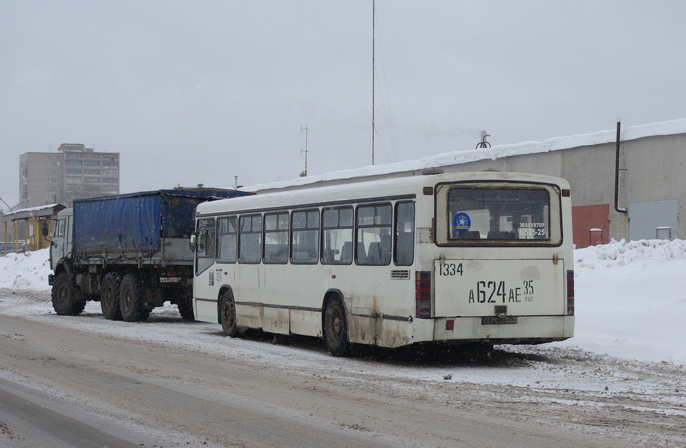 Вологодская область, Mercedes-Benz O345 № 1334