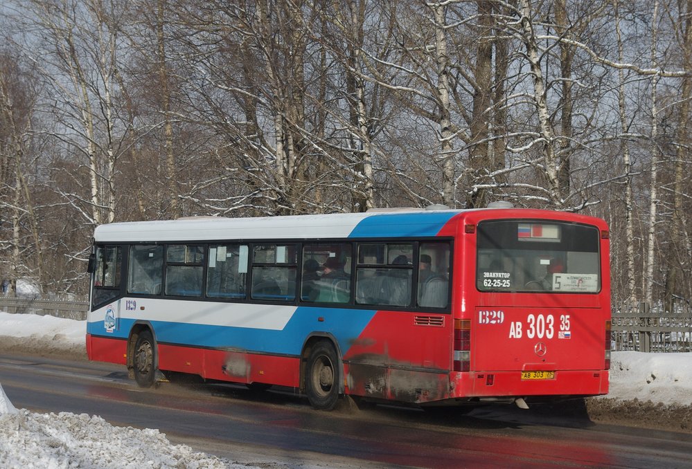 Вологодская область, Mercedes-Benz O345 № 1329