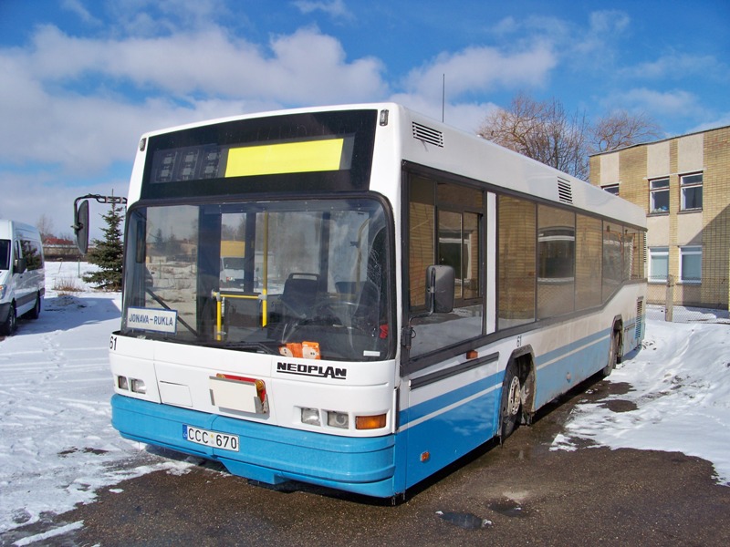 Литва, Neoplan N4011NF № 61