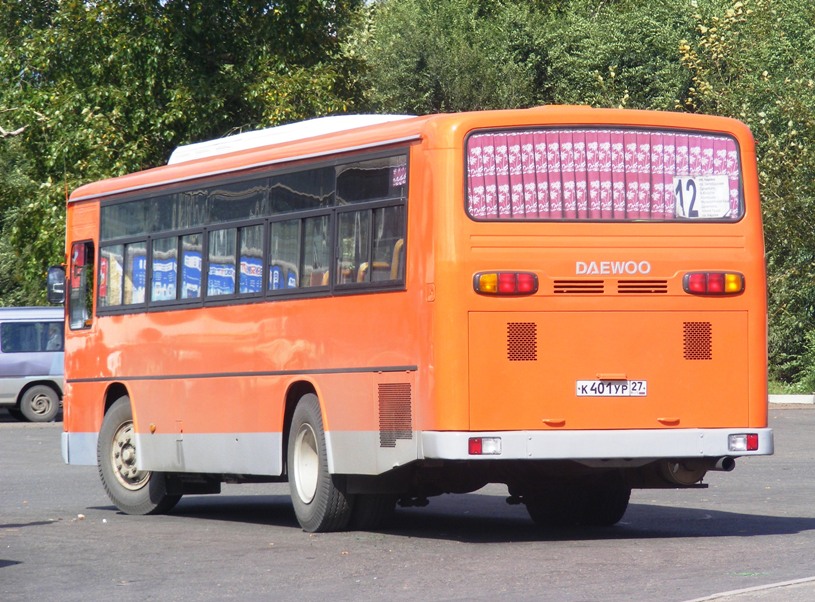 Хабаровский край, Daewoo BS106 Royal City (Busan) № К 401 УР 27