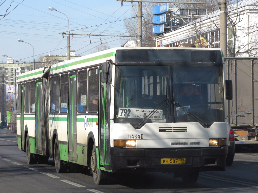 Москва, Ikarus 435.17 № 04340