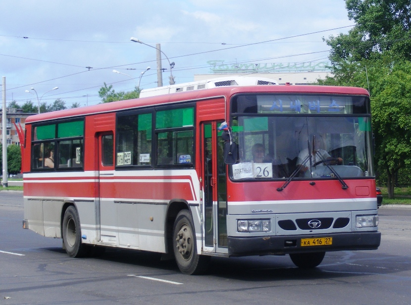 Хабаровский край, Daewoo BS106 Royal City (Busan) № КА 416 27