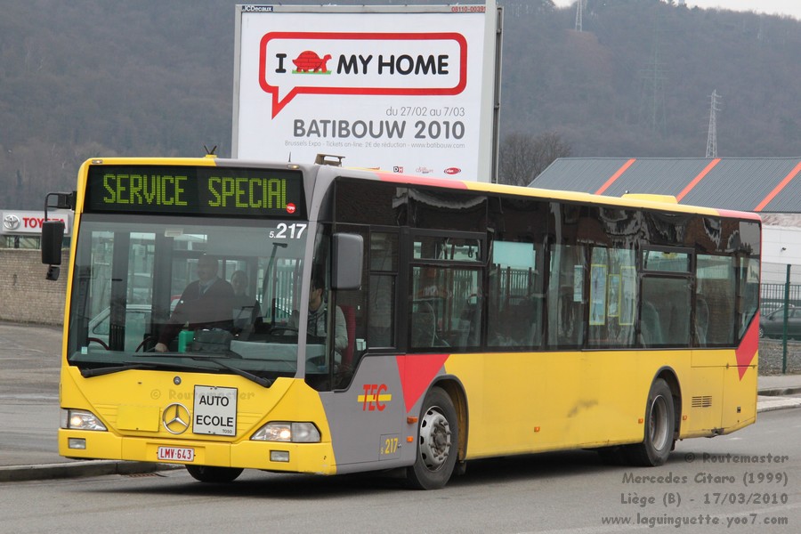 Бельгия, Mercedes-Benz O530 Citaro № 5217