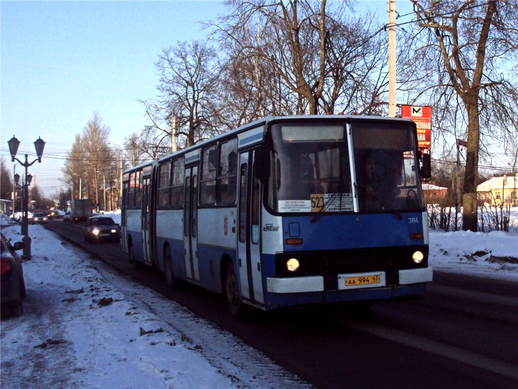 Ленинградская область, Ikarus 280.33O № 3114