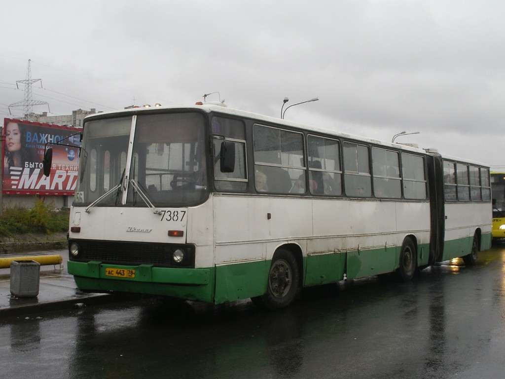 Санкт-Петербург, Ikarus 280.33 № 7387